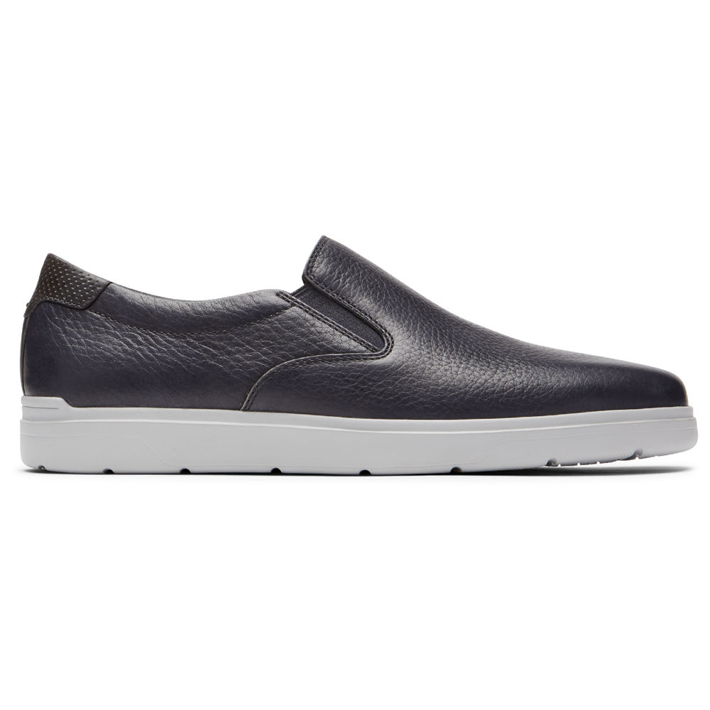 Tenis Rockport Homem Pretas - Total Motion Lite Slip-On - 71385BLGJ